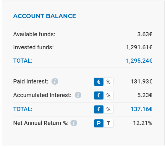 viainvest account balance